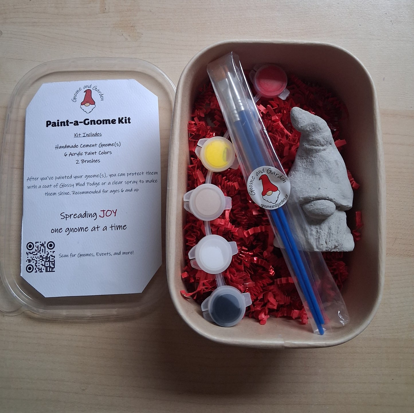 Gnigel Paint-a-Gnome Kit