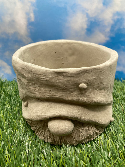 Gnome Head Decorative Planter