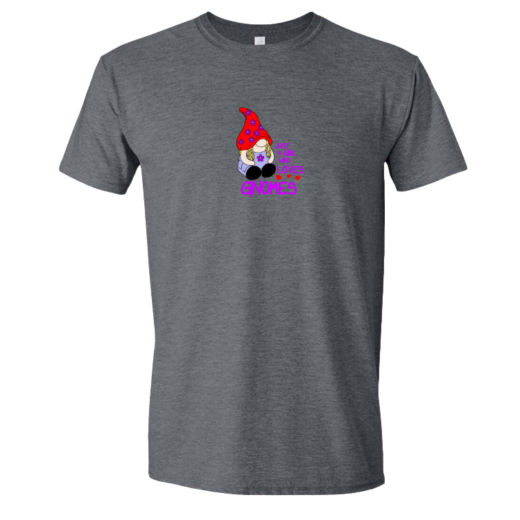 Just a Girl Who Loves Gnomes T-shirt