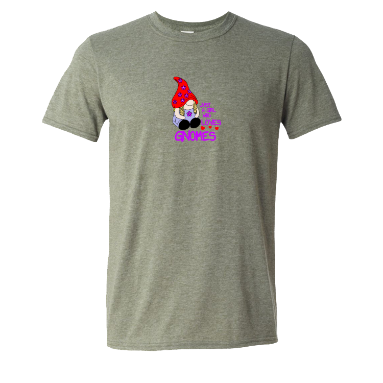 Just a Girl Who Loves Gnomes T-shirt