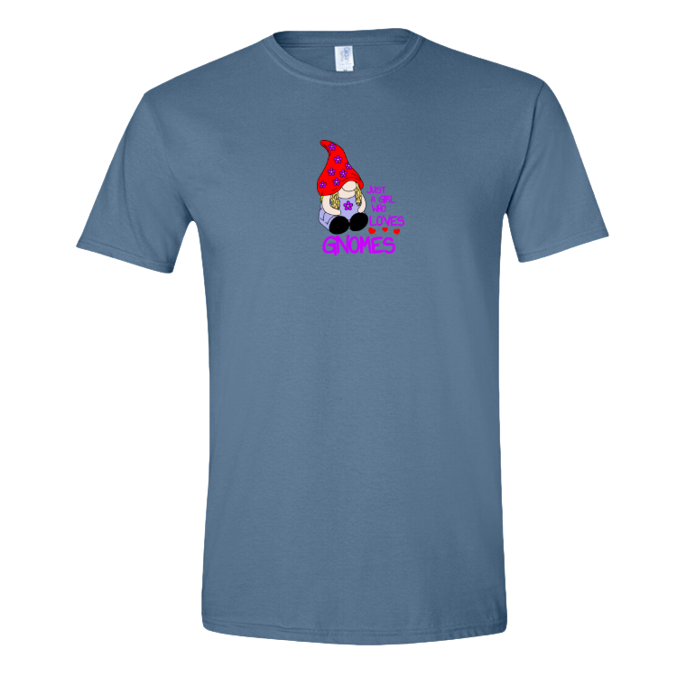 Just a Girl Who Loves Gnomes T-shirt