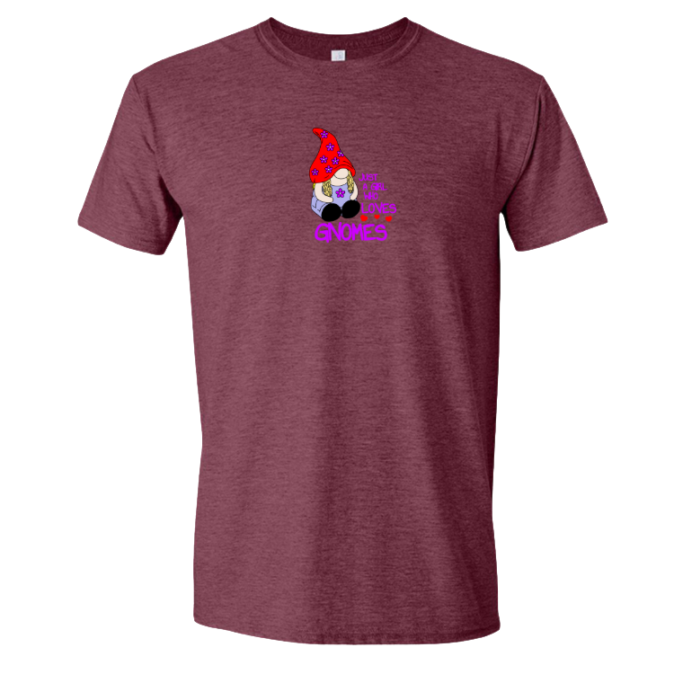Just a Girl Who Loves Gnomes T-shirt