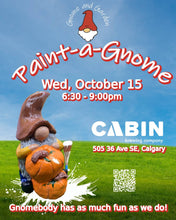 Load image into Gallery viewer, Paint-a-Gnome at Cabin Brewing
