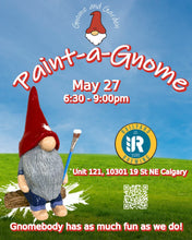 Load image into Gallery viewer, Paint-a-Gnome at Railyard
