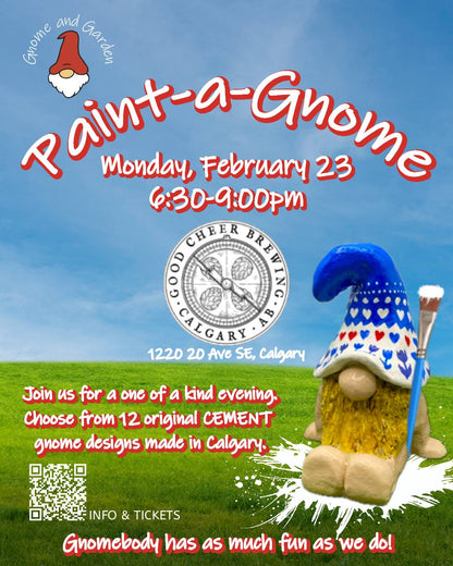 Paint-a-Gnome at Good Cheer Brewing - Feb 23/26