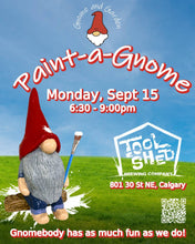 Load image into Gallery viewer, Paint-a-Gnome at Tool Shed Brewing
