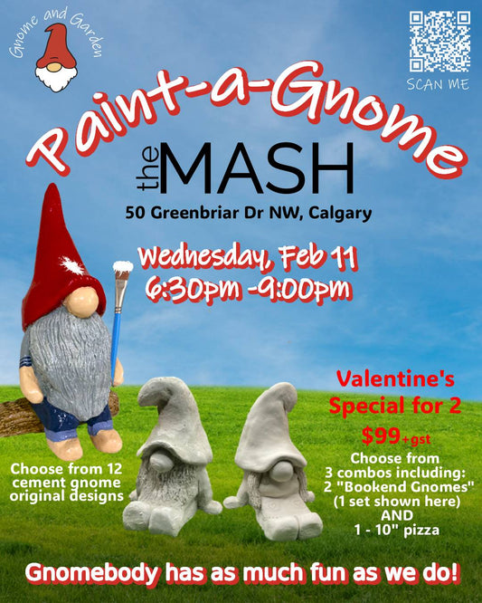 Paint-a-Gnome - the MASH Greenwich - Feb 11-26
